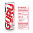 Guru - Energy Drink Lite Organic 4 X, 250ml - back