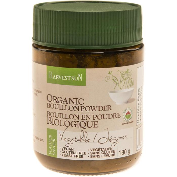 Harvest Sun Organic Vegetable Bouillon Powder, 180g PlantX Canada