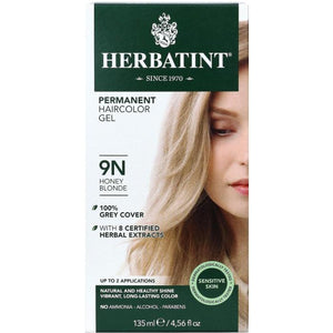 Herbatint - Permanent Hair Color, 9N Honey Blonde, 135ml
