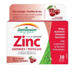 Jamieson - Lozenges Zinc Cherry, 30 Lozenges