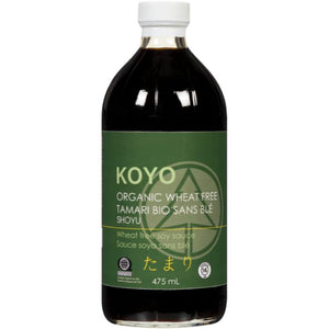 KOYO - Wheat Free Soy Sauce Organic Wheat Free Tamari Shoyu, 475ml