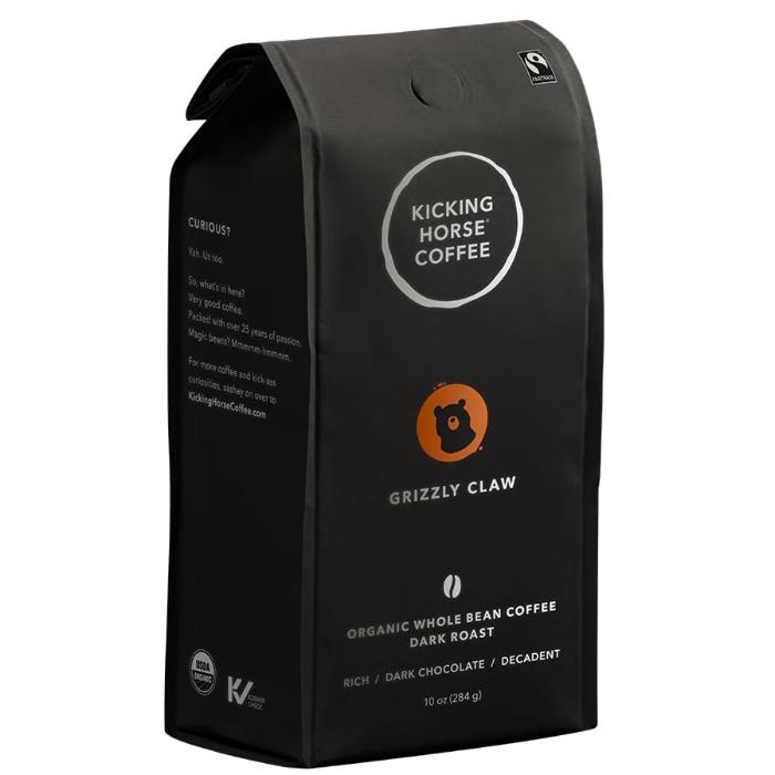 Kicking Horse Coffee - Grizzly Claw Ground Coffee Dark, 284g