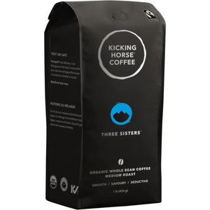 Kicking Horse Coffee - Three Sisters Medium Whole Bean Coffee, 454g