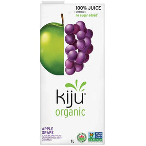 Kiju - 100% Juice Apple Grape Organic | Multiple Sizes