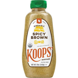 Koops - Organic Mustard Spicy Brown, 325ml