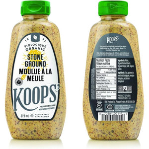 Koops - Organic Mustard Stone Ground, 325ml