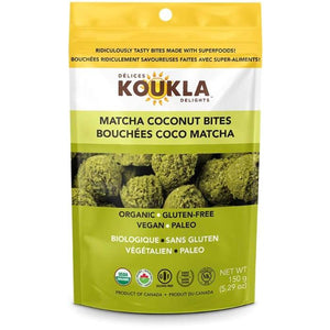 Koukla Delights - Matcha Coconut Bites, 150g