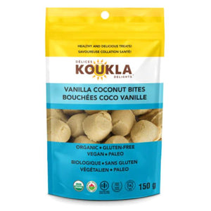 Koukla Delights - Vanilla Coconut Bites, 150g