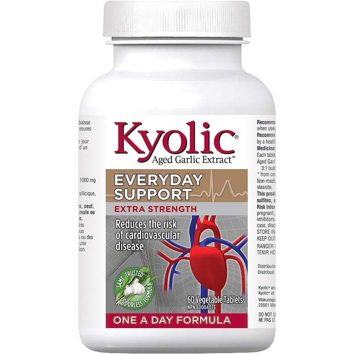 Kyolic - Extra Strength 1000 mg One A Day, 60 Capsules