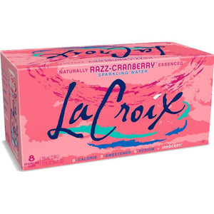 La Croix - Sparkling Water Beverage Natural Drinks, 8 Cans, 355ml | Multiple Flavours