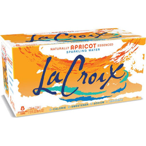 La Croix - Sparkling Water Naturally Apricot Essenced, 355ml