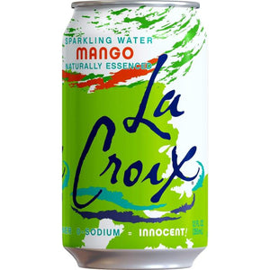 La Croix - Sparkling Water Naturally Mango Essence, 355ml