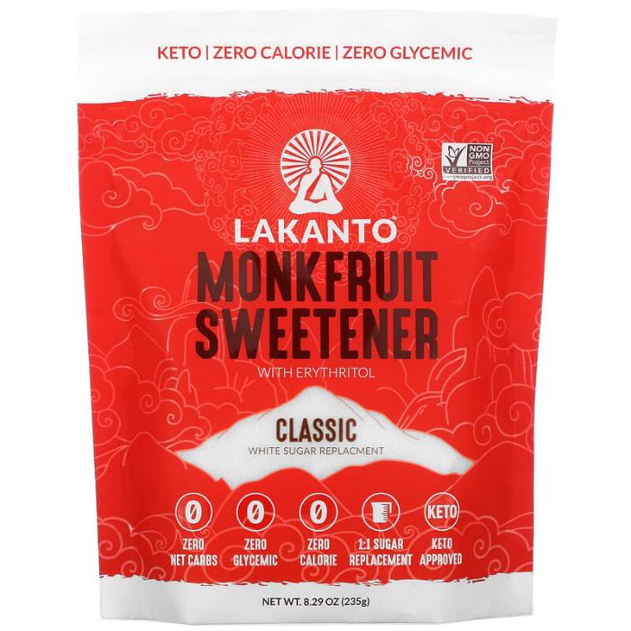 Lakanto - Sweetener With Monkfruit Classic, 235g