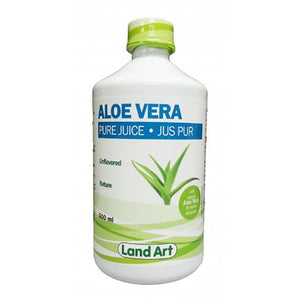 Land Art - Aloe Vera Pure Juice Unflavoured | Multiple Sizes