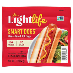 Lightlife - Smart Dogs Plant Based Hot Dogs, 340g