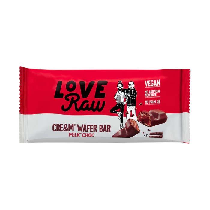 LoveRaw - Mlk® Choc Cre&m® Wafer Bars , 45g