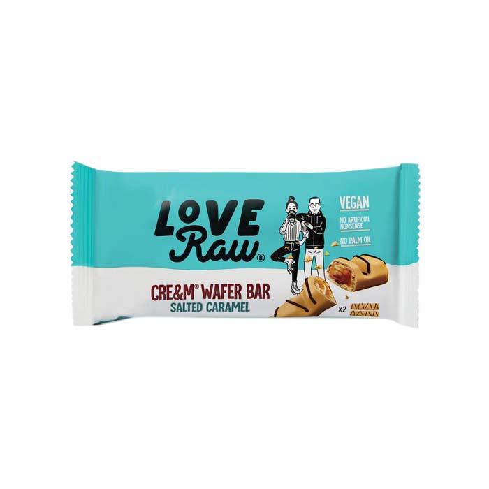 LoveRaw - Salted Caramel Cre&m® Wafer Bars, 45g