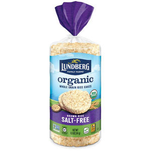 Lundberg - Brown Rice Organic Rice Cakes Salt-Free, 241g