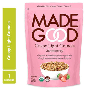 Made Good - Crispy Light Granola Strawberry, 284g