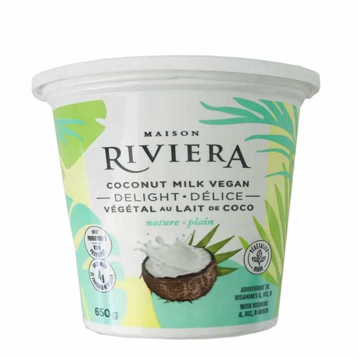 Maison Riviera Delice Vegetal Natural Coconut Milk, 650g PlantX Canada