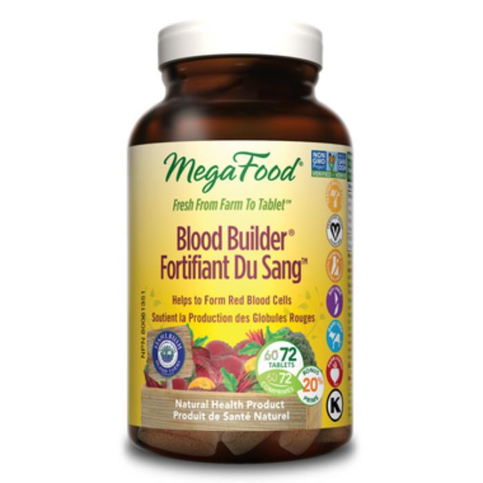 Megafood - Blood Builder, 72 Tablets