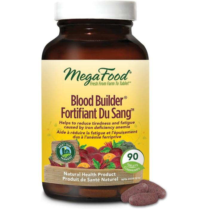 Megafood - Blood Builder, 90 Tablets
