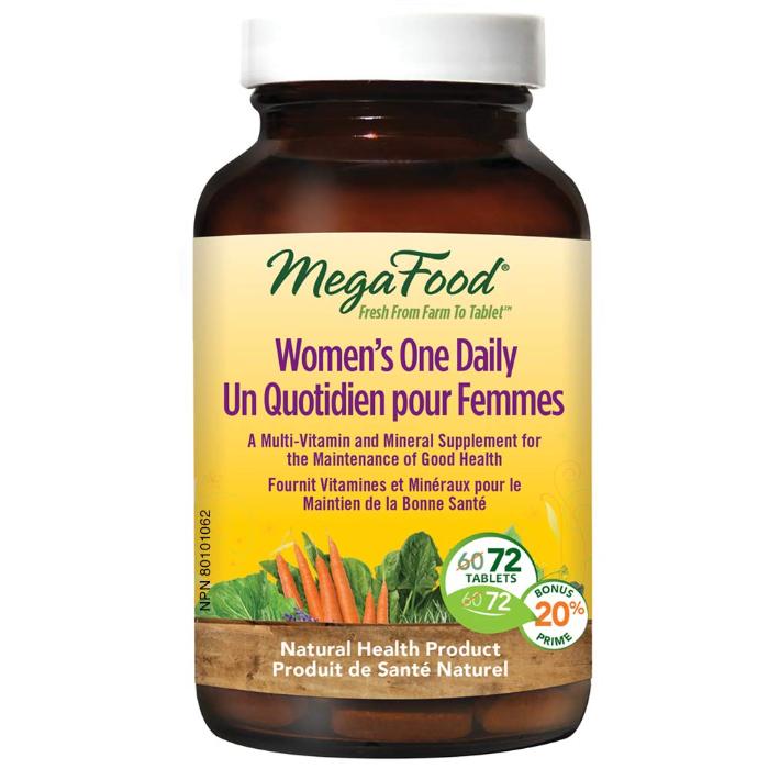 Megafood - Womens One Daily, 72 Tablets