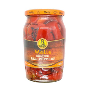 Melis - Melis Roasted Red Peppers With Garlic, 680g