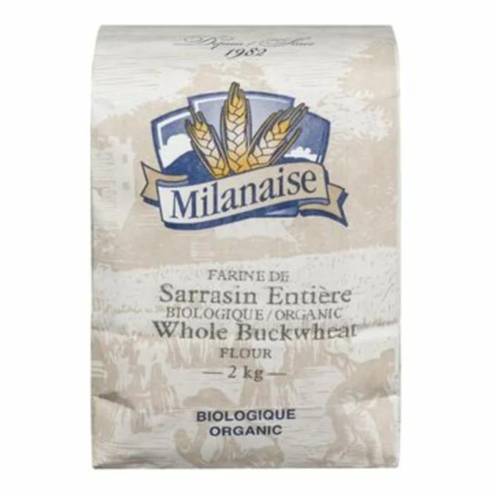 Milanaise - Organic Whole Buckwheat Flour, 2kg
