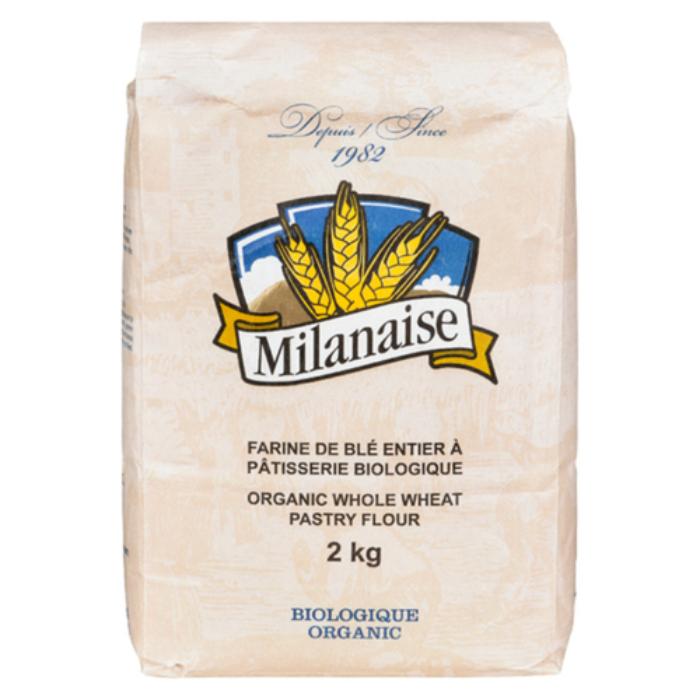 Milanaise - Organic Whole Wheat Pastry Flour, 2kg