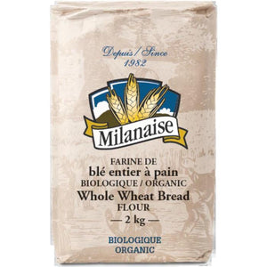 Milanaise - Whole Wheat Bread Flour Organic, 2kg