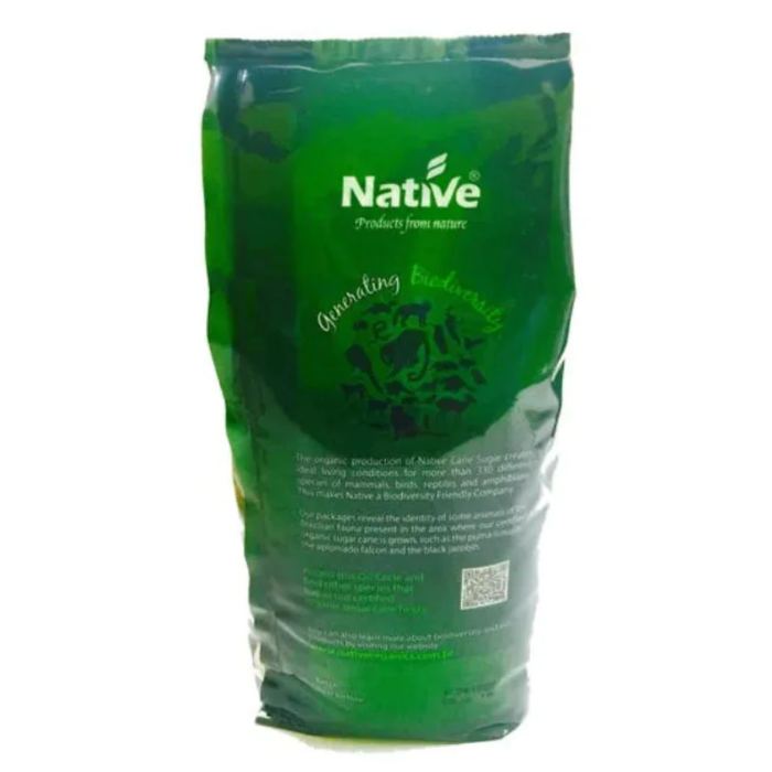 Native - Native Cane Sugar Organic, 1kg - back