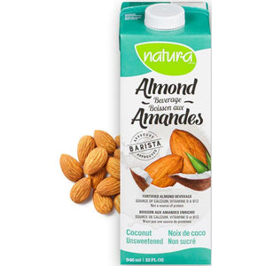 Natura - Enriched Almond Coconut Drink Unsweetened, 946ml | Multiple Flavours