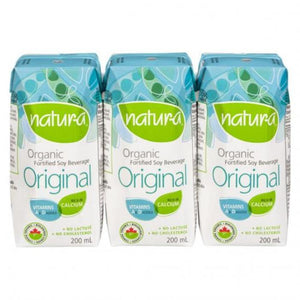 Natura - Soy Drink Enriched Organic, 3X200ml | Multiple Flavours