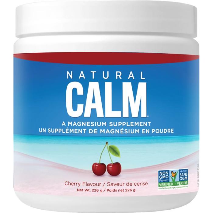Natural Calm - Magnesium Cherry, 226g