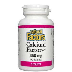 Natural Factors - Calcium Factor+, 90 Tablets