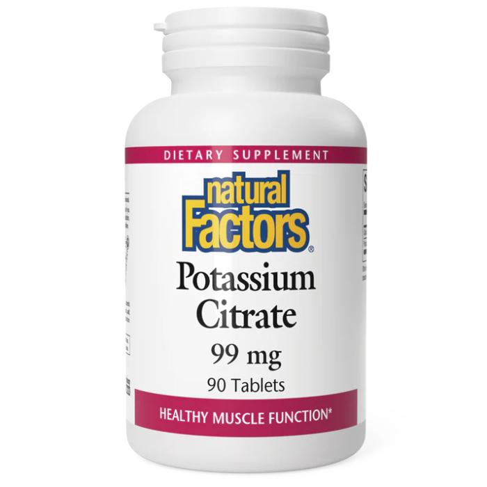 Natural Factors - Potassium Citrate, 90 Tablets