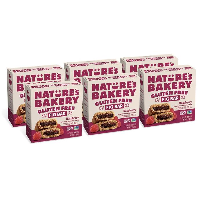 Nature's Bakery - Fig Bar 6 Twin Packs Raspberry, 340g