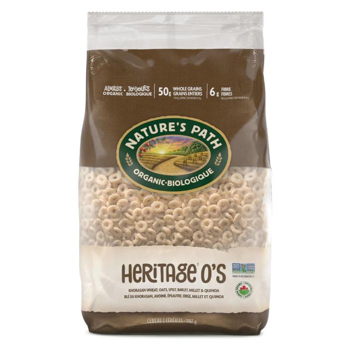 Nature's Path - Heritage O's Cereal Organic, 907g