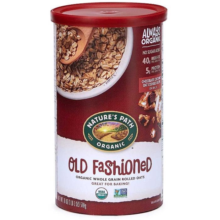 Nature's Path - Organic Whole Grain Rolled Oats Old Fashioned Organic, 510g