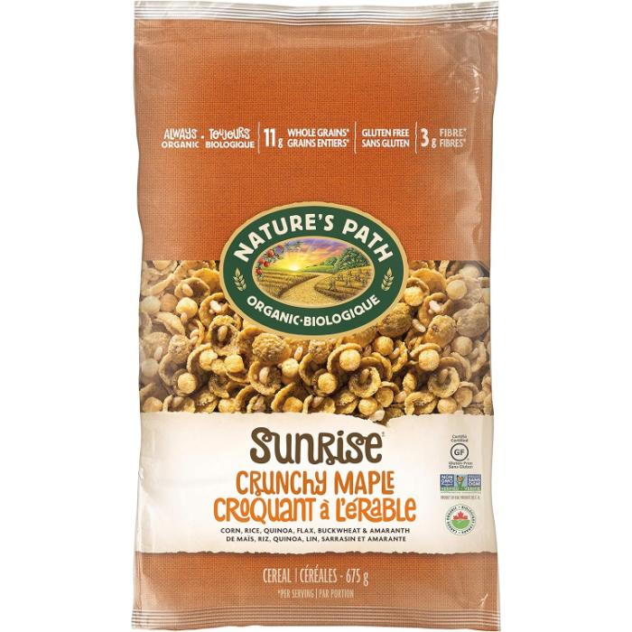 Nature's Path - Sunrise Cereal Crunchy Maple Organic, 675g