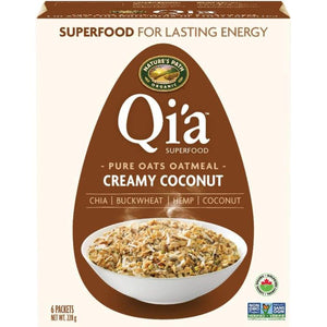 Nature's Path - Superfood Oatmeal Creamy Coconut Organic 6 Packets, 228g