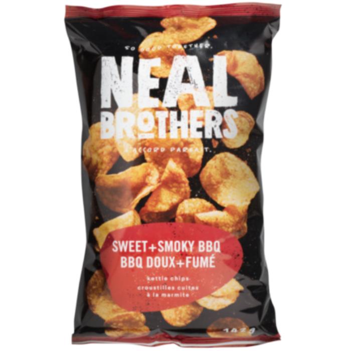 Neal Brothers - Kettle Chips, 142g, Sweet + Smoky Bbq - back