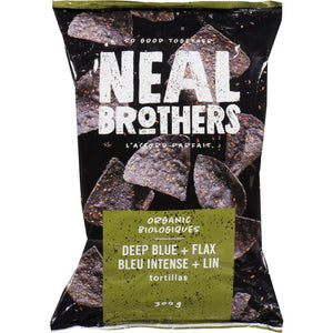 Neal Brothers - Tortillas Deep Blue + Flax Organic, 300g