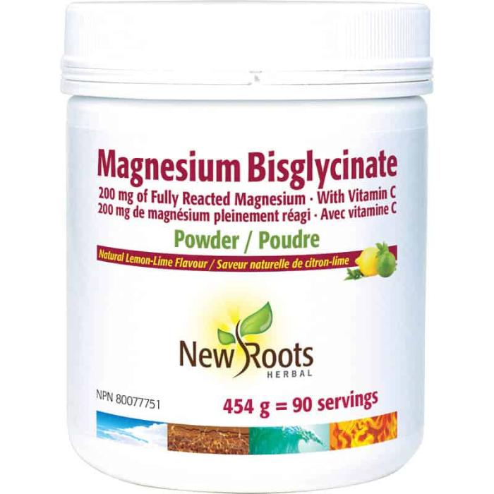 New Roots Magnesium Bisglycinate, 454g PlantX Canada