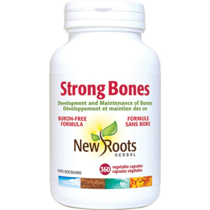 New Roots - Strong Bones Boron-Free Formula, 360 Capsules