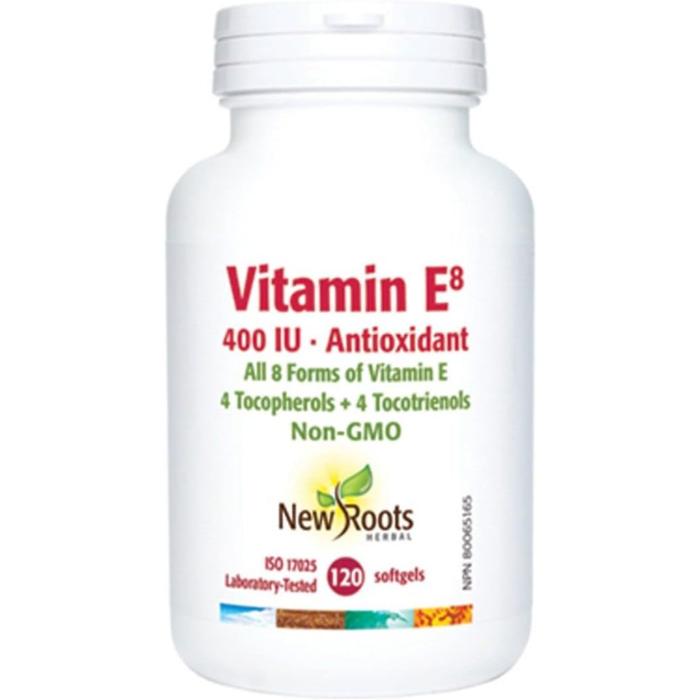 New Roots - Vitamin E, 400 Iu, 120 Softgels