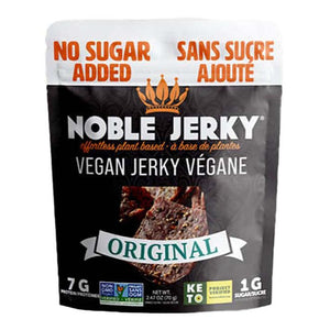Noble Jerky - Original Vegan Jerky No Added Sugar, 70g