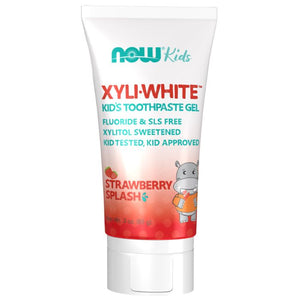 Now Foods - Kids Xyliwhite Strawberrysplash Toothpaste Gel, 85g