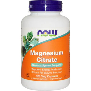 Now Foods - Magnesium Citrate 133mg, 120 Units